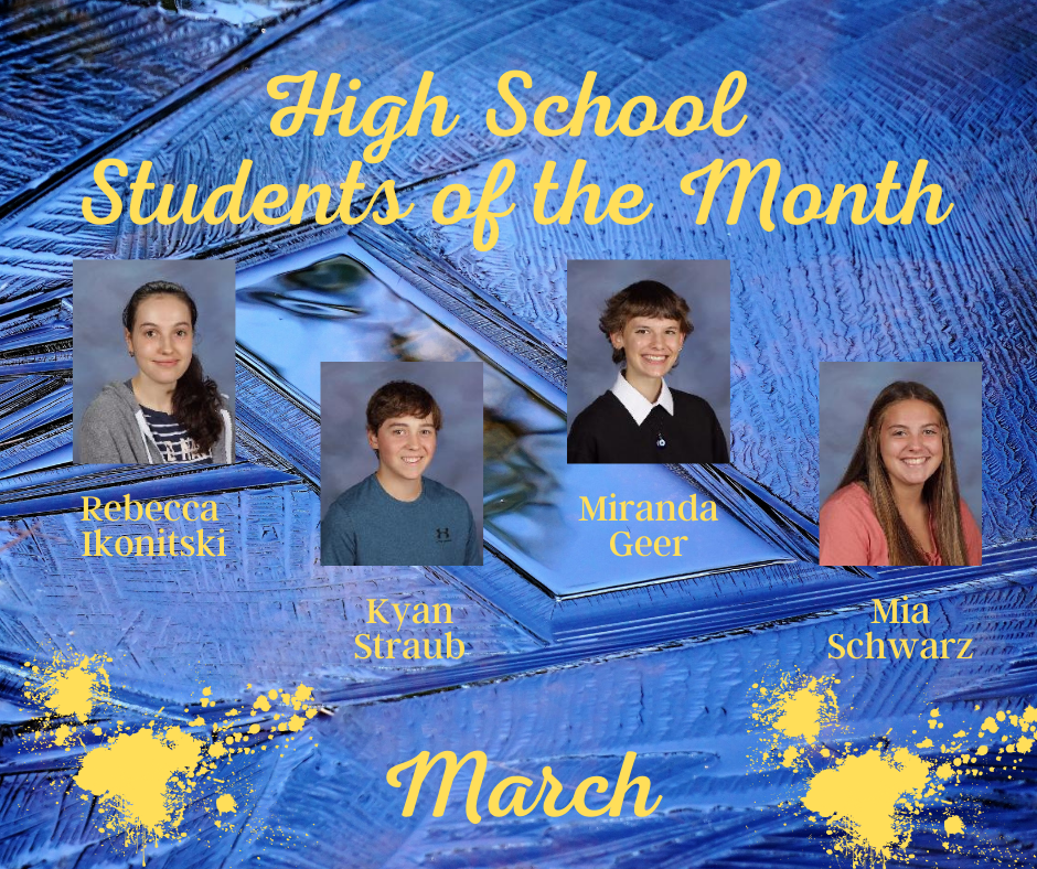 HS Student of the Month