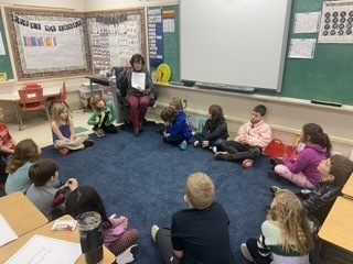 Bette Traxler, Writer in Residence, shares her talents with Second Grade!