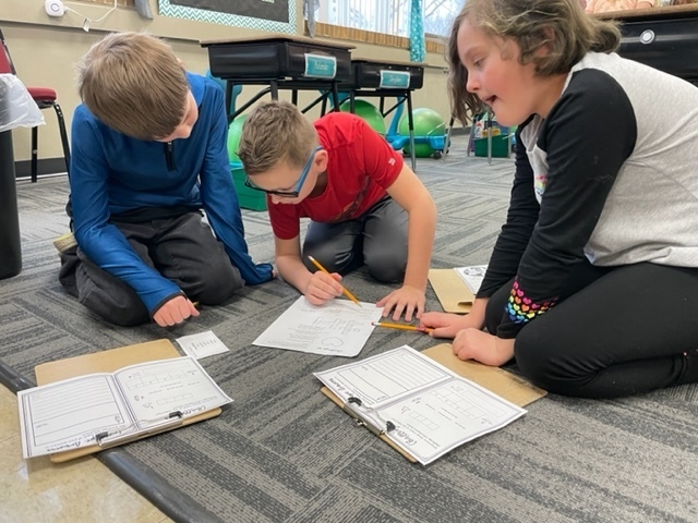3rd graders try to escape from an Emoji Island escape room as they practice reading skills to prepare for the MCA’s!