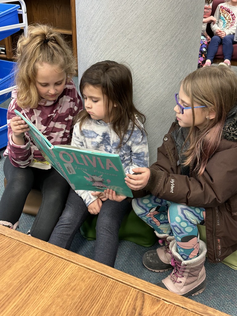 This year, preschool joined 3rd graders in the library media center for reading buddies. Who loved it more, the little buddies or the big buddies? We look forward to continuing this tradition next year.